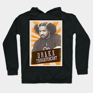 Vintage Aesthetic Drake Style Thugnifincent Hoodie